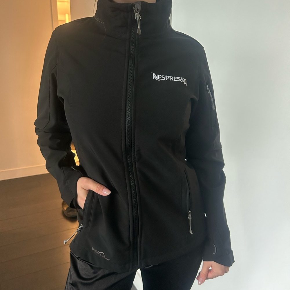 Eddie Bauer X NESPRESSO Black Jacket Outdoor Wear